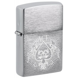 Zippo šķiltavas 48500 Spade Skull Design