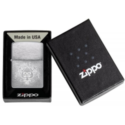 Zippo šķiltavas 48500 Spade Skull Design