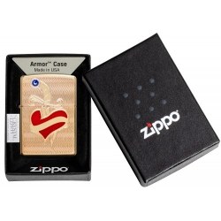 Zippo šķiltavas 49303 Armor™ Heart and Sword Design