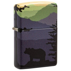 Кликните для увеличения Foto Zippo šķiltavas 49482 Bear Landscape Design