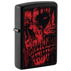 Zippo šķiltavas 49775 Red Skull Design