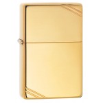 Zippo šķiltavas 270 High Polish Brass Vintage