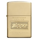 Zippo šķiltavas 28145 Windproof High Polish Brass