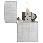 Zippo šķiltavas 28181 Linen Weave