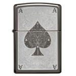 Zippo šķiltavas 28323 Ace Filigree Black Ice®