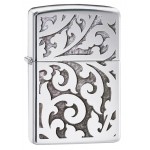 Zippo šķiltavas 28530 High Polish Chrome Filigree