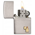 Zippo šķiltavas 29102 Brushed Chrome