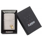 Zippo šķiltavas 29102 Brushed Chrome