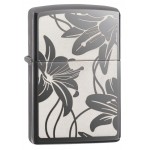 Кликните для увеличения Foto Zippo šķiltavas 29426 Black Ice® Lily