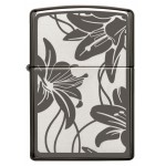 Zippo šķiltavas 29426 Black Ice® Lily