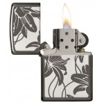 Zippo šķiltavas 29426 Black Ice® Lily