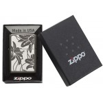 Zippo šķiltavas 29426 Black Ice® Lily