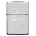 Zippo šķiltavas 29430 High Polish Chrome Made in USA