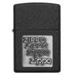 Zippo šķiltavas 363 Black Crackle™