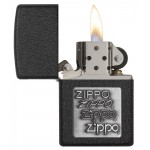 Zippo šķiltavas 363 Black Crackle™