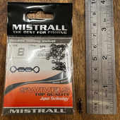 Griezulis Mistrall - Rolling swivel 2x (#8, 19kg, 10gab.), AM-8321008