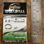 Mistrall ievadgredzens (#3.5, 3kg, 10 gab.), AM-8301035