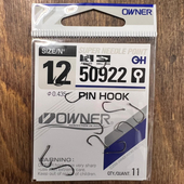 Āķi Owner PIN HOOK BLACK CHROME № 12, 50922-12