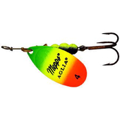 Vizulis rotiņš Mepps Nr.4 Aglia Fluo firetiger, 3603406