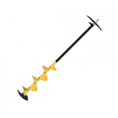 Ledusurbis ar adapteri skrūvpistolei Mora Ice Spiral Ice Bee w/adapter 150mm- plastmasas spirāle