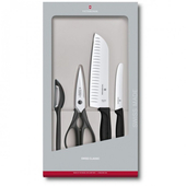VICTORINOX 4 PRIEKŠMETU VIRTUVES KOMPLEKTS SWISS CLASSIC, 6.7133.4G