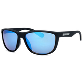 Saulesbrilles polarizējošās Rapala Wahoo Matte Black Blue Mirror, 154888