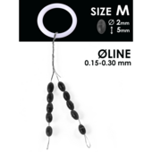 Silikona stoperi SALMO, 901-001m