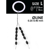 Silikona stoperi SALMO, 901-002L