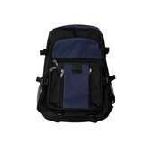 Mugursoma ar palielināmo pamatni, zils/melns