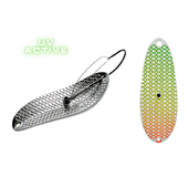 Pretzāļu vizulis Quantal Lake DODGER WS 12g 55mm, QL-DOD12WS-SGYR(RUV)