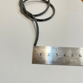 Ventiļa-nipeļa gumija melna 52cm