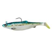 Māneklis makšķerēšanai okeānā SAVAGE GEAR 4D Herring Big Shad 22cm 200g Green Mackerel 2+1,