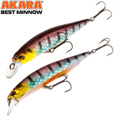 Vobleris AKARA «Best Minnow» 100 SP (100mm, 0.0-2.0m, 15gr), BM100SP-A209