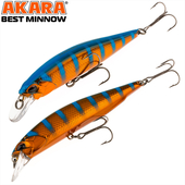 Vobleris AKARA «Best Minnow» 100 SP (100mm, 0.0-2.0m, 15gr), BM100SP-A212