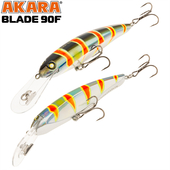 Vobleris AKARA «Blade» 90 F (90mm, 1.0-2.0m, 12gr), B90F-A106