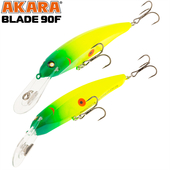 Vobleris AKARA «Blade» 90 F (90mm, 1.0-2.0m, 12gr), B90F-A120