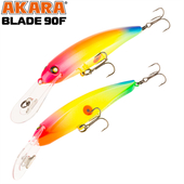 Vobleris AKARA «Blade» 90 F (90mm, 1.0-2.0m, 12gr), B90F-A126