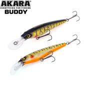 Vobleris AKARA «Buddy» 110 F (110mm, 2,5-3,5m, 16gr), B110F-A129