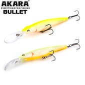 Vobleris AKARA «Bullet» 115 F (115mm, 2,5-4,0m, 16gr), B115F-A125