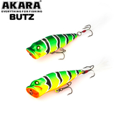 Vobleris AKARA «Butz» 65 F (65mm, top water, 8gr), B65F-A107