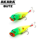 Vobleris AKARA «Butz» 65 F (65mm, top water, 8gr), B65F-A120