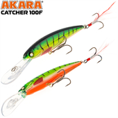 Vobleris Akara «Catcher» 100 F (100mm, 1,5-2,5m, 14gr), C100F-A46