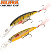 Vobleris Akara «Catcher» 100 F (100mm, 1,5-2,5m, 14gr), C100F-A47