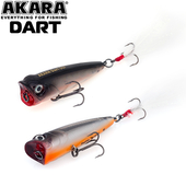 Vizulis Akara popper «Dart» 50 F (50mm, 4gr, Top Water), D50F-A137