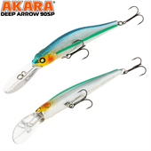 Vobleris AKARA «Deep Arrow» 90 SP (2.0-2.5m, 12g, 90mm), DA90SP-A81