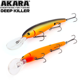 Vobleris AKARA «Deep Killer» 120 F (120mm, 3,0-4,5m, 20gr), DK-120-A19
