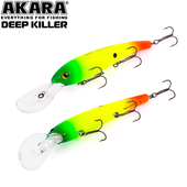 Vobleris AKARA «Deep Killer» 120 F (120mm, 3,0-4,5m, 20gr), DK-120-A21