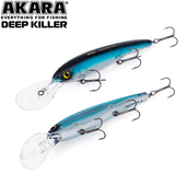 Vobleris AKARA «Deep Killer» 120 F (120mm, 3,0-4,5m, 20gr), DK-120-A55
