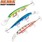 Vobleris AKARA «Deep Robber» 120 F, ( 19g / 120mm / 4,5-7,0m ), DR120F-A308/309