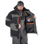 Vīriešu kostīms ziemas Norfin DISCOVERY 3 GR –35°C, Izmērs - L